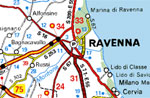 Mappa di Ravenna