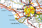 mappa di Roma