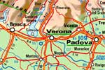 Mappa di Verona